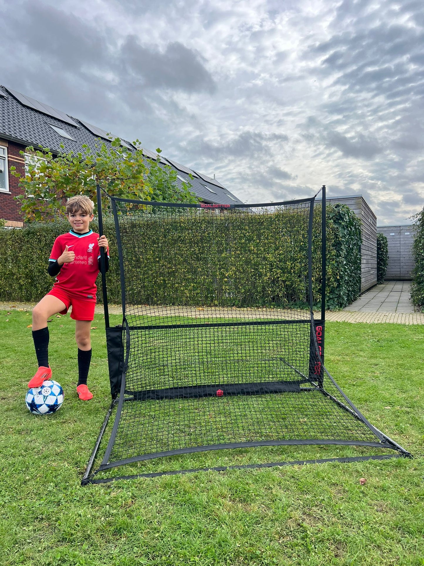 Goalgetter Alpha 5 in 1: Voetbal Rebounder, Doel & Doelnet