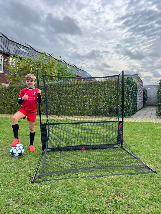 Goalgetter Alpha 5 in 1: Football rebounder, goal & target net